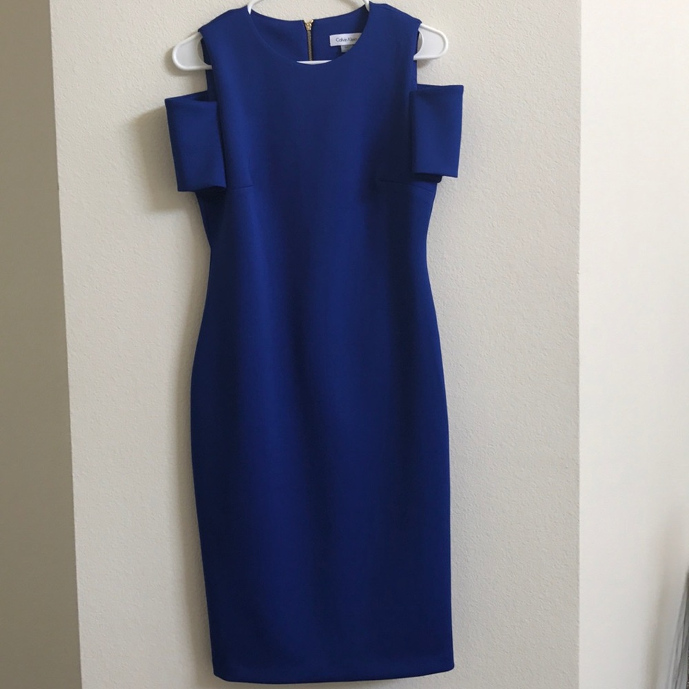 Royal Blue Calvin Klein dress